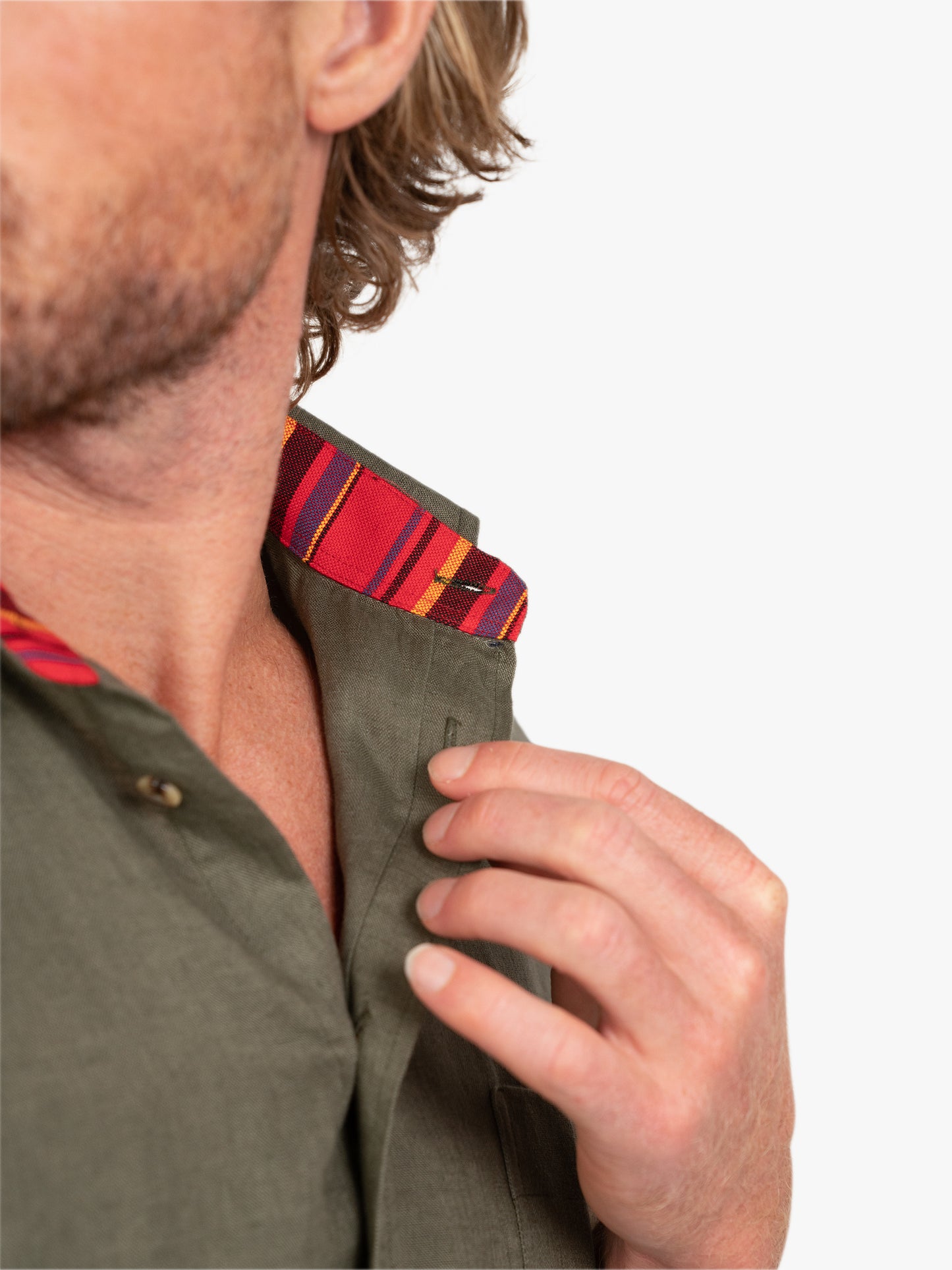 Koy Clothing Khaki Short Sleeve Linen Shirt