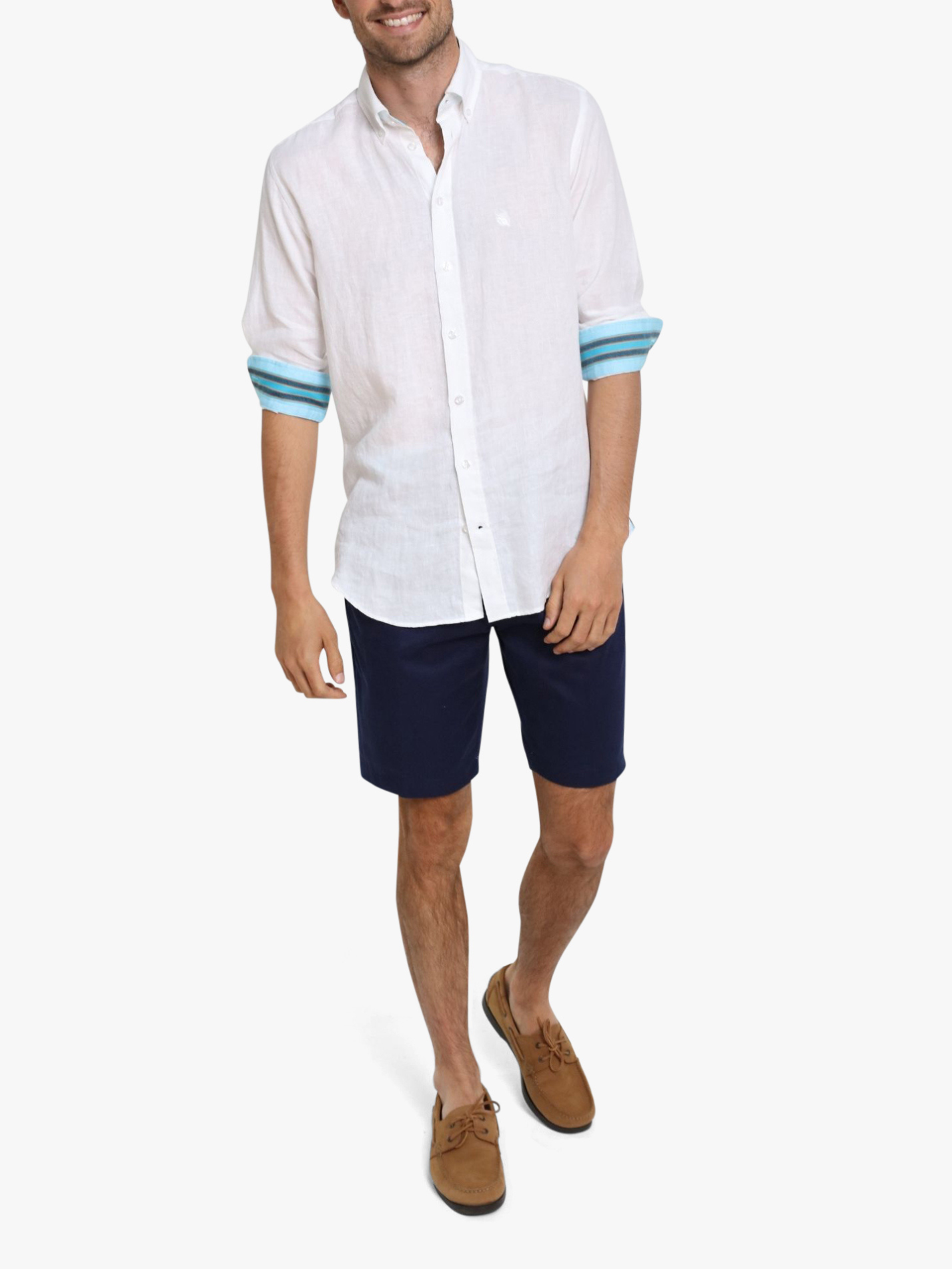 Classic White Linen Shirt