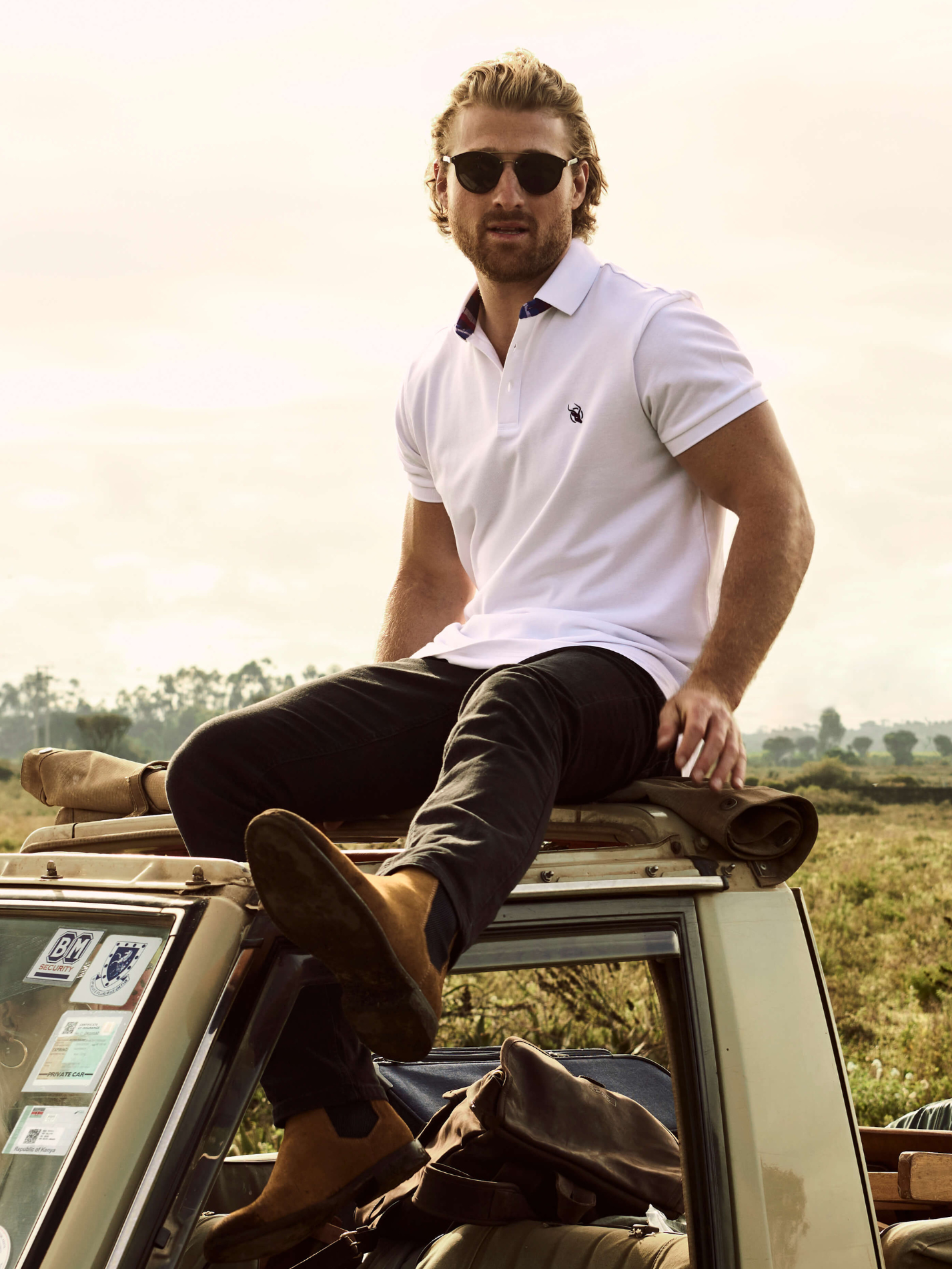White Polo Shirt