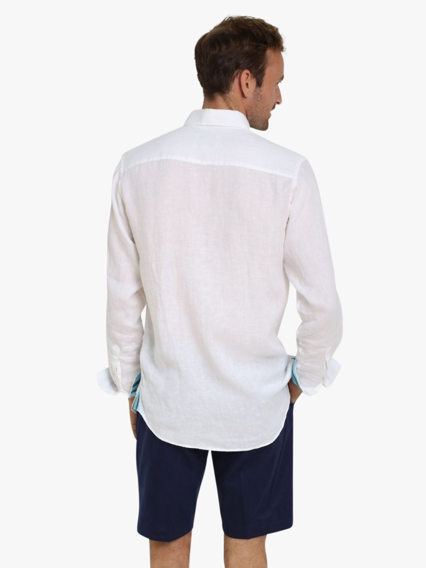 Classic White Linen Shirt