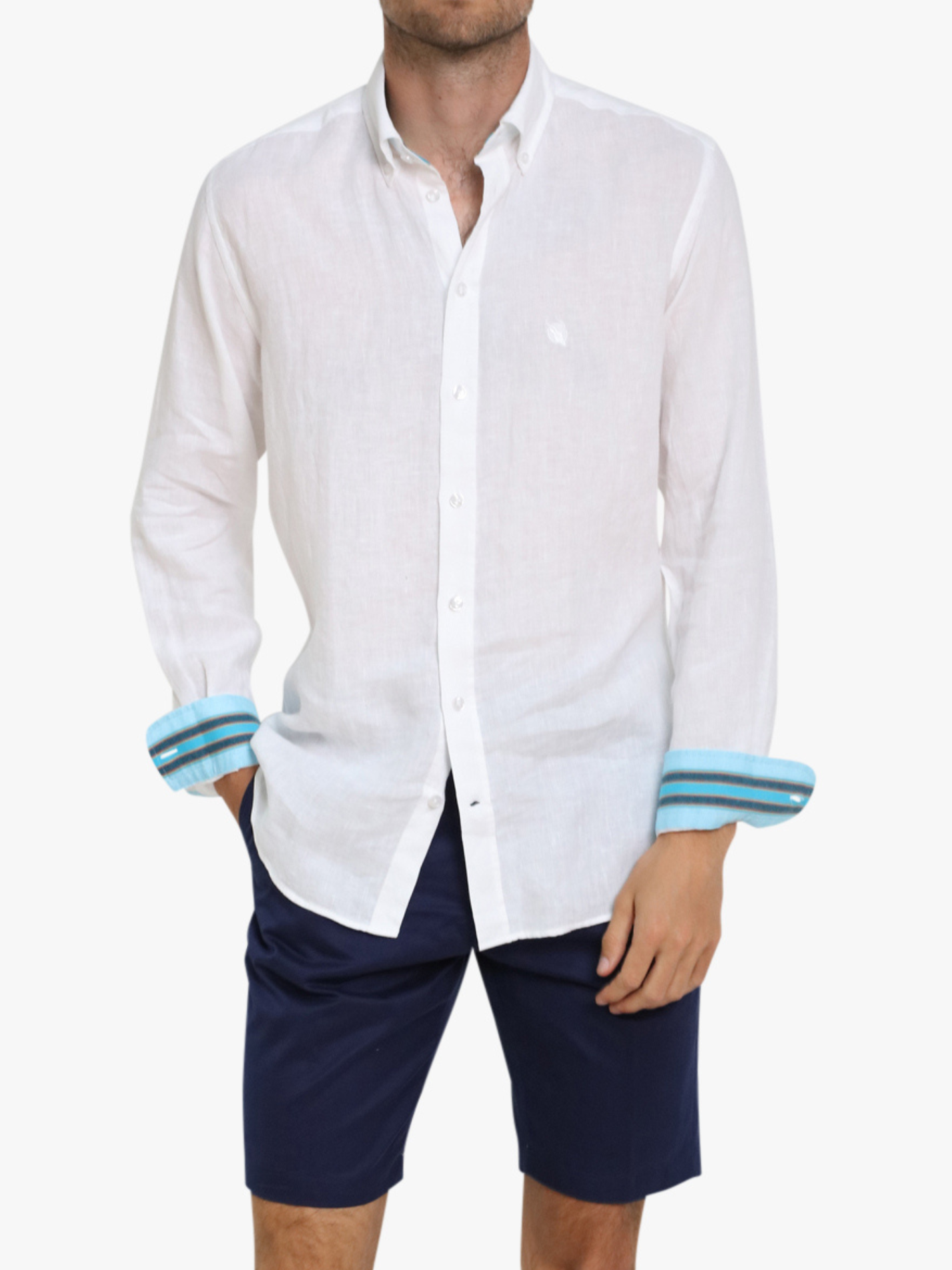 Classic White Linen Shirt