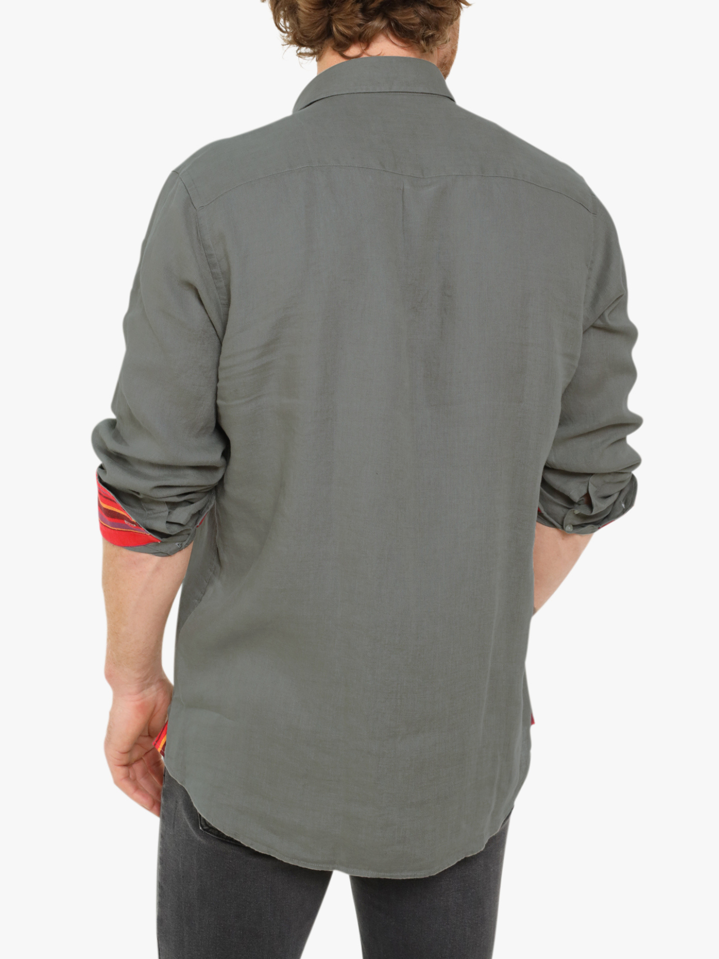 Mara Khaki Linen Shirt