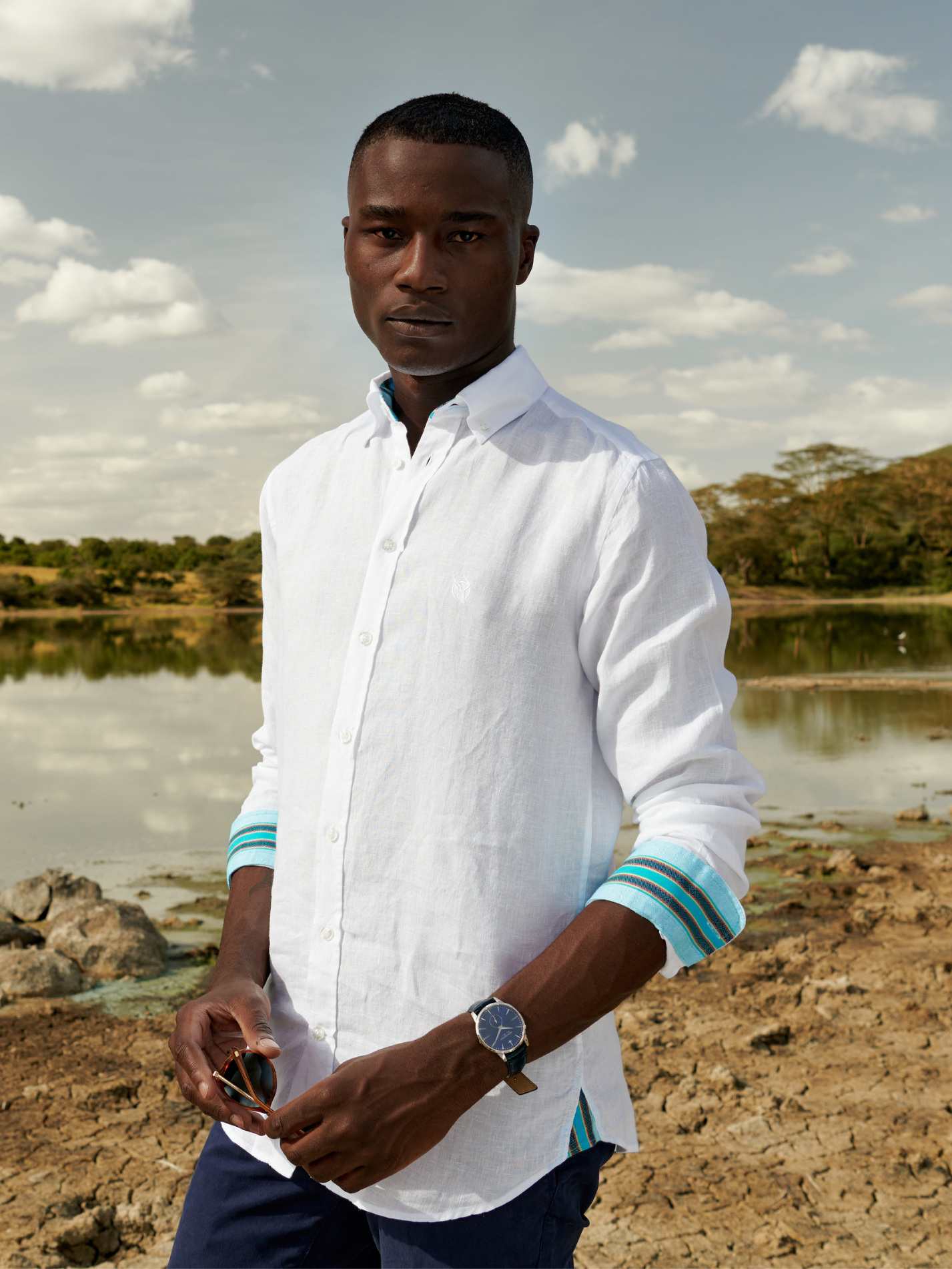 Classic White Linen Shirt