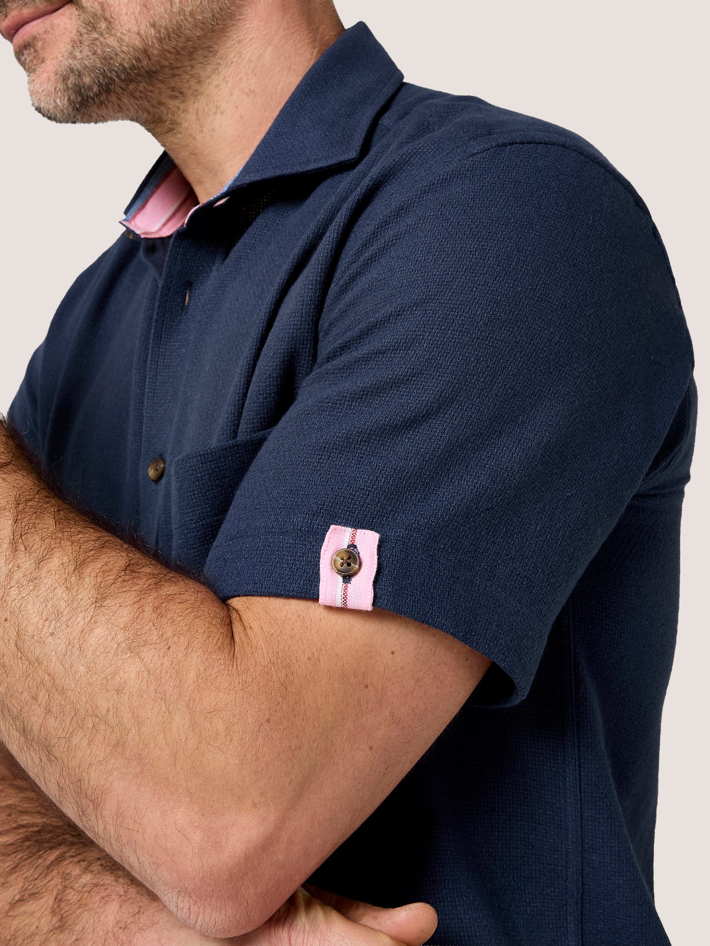 Navy Air Weave Shirt